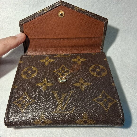 Louis Vuitton 1989 Elise Trifold Wallet Stamp 8905 AN with COA - Picture 13 of 16